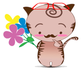 Mocha Cat sticker #597437