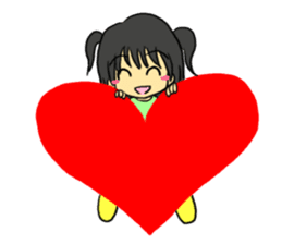 My heart sticker #597766