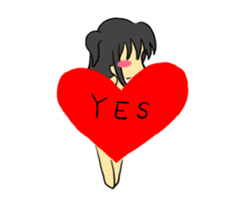 My heart sticker #597767