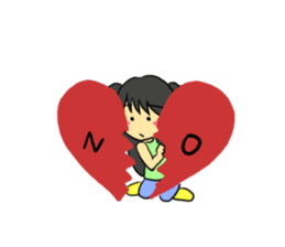 My heart sticker #597768