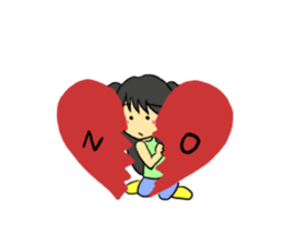My heart sticker #597768