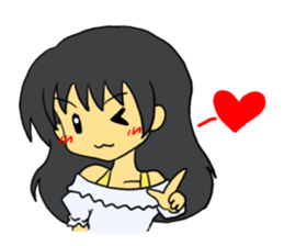 My heart sticker #597770