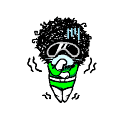 mozya-green sticker #598019