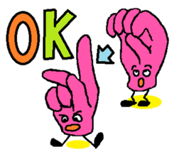 Talk with little Sign Language People sticker #598321