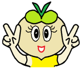 Day-to-day of high school girls radish. sticker #598444