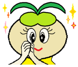 Day-to-day of high school girls radish. sticker #598446