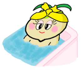 Day-to-day of high school girls radish. sticker #598447