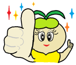 Day-to-day of high school girls radish. sticker #598449