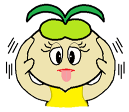 Day-to-day of high school girls radish. sticker #598452