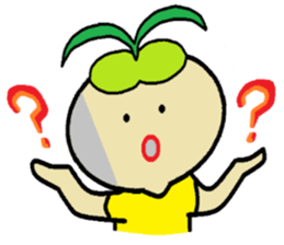 Day-to-day of high school girls radish. sticker #598457