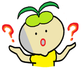 Day-to-day of high school girls radish. sticker #598457