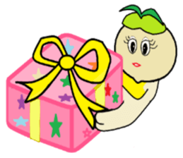 Day-to-day of high school girls radish. sticker #598461