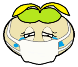 Day-to-day of high school girls radish. sticker #598463