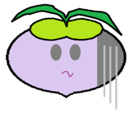 Day-to-day of high school girls radish. sticker #598466