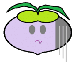 Day-to-day of high school girls radish. sticker #598466