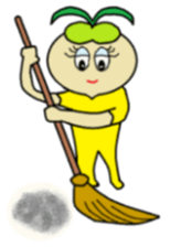 Day-to-day of high school girls radish. sticker #598472