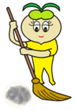 Day-to-day of high school girls radish. sticker #598472