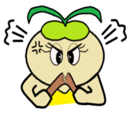 Day-to-day of high school girls radish. sticker #598475