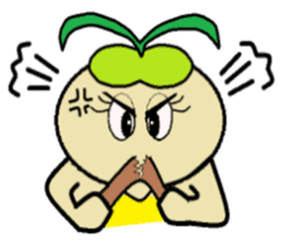 Day-to-day of high school girls radish. sticker #598475