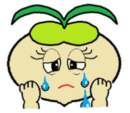 Day-to-day of high school girls radish. sticker #598476