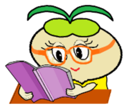 Day-to-day of high school girls radish. sticker #598478