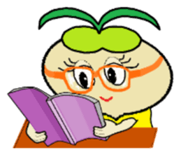 Day-to-day of high school girls radish. sticker #598478