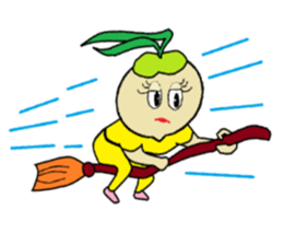 Day-to-day of high school girls radish. sticker #598479