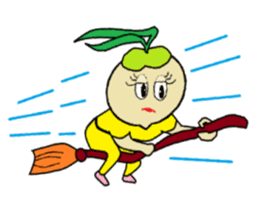 Day-to-day of high school girls radish. sticker #598479