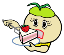 Day-to-day of high school girls radish. sticker #598480