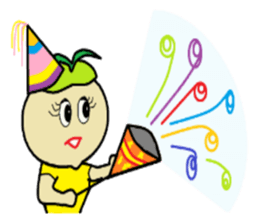 Day-to-day of high school girls radish. sticker #598481