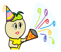 Day-to-day of high school girls radish. sticker #598481