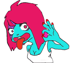 Monsters Tongue sticker #599286
