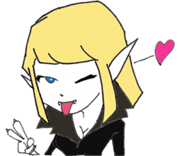 Monsters Tongue sticker #599289