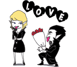 Monsters Tongue sticker #599291