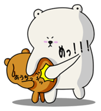 ANJI WHITE BEAR sticker #599487