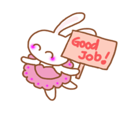 Ballerina Rabbit sticker #599563