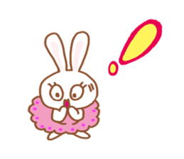 Ballerina Rabbit sticker #599566