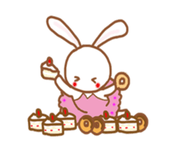 Ballerina Rabbit sticker #599575