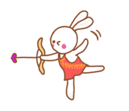 Ballerina Rabbit sticker #599581