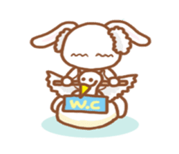 Ballerina Rabbit sticker #599582