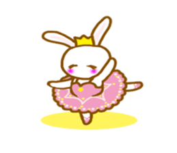 Ballerina Rabbit sticker #599584
