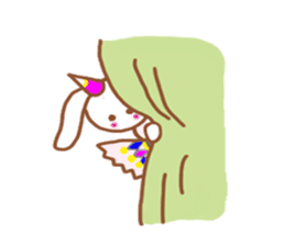 Ballerina Rabbit sticker #599586