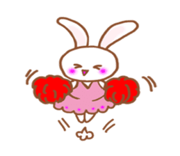 Ballerina Rabbit sticker #599588