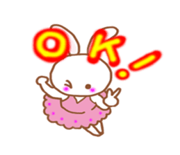 Ballerina Rabbit sticker #599589
