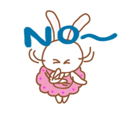 Ballerina Rabbit sticker #599590