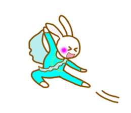 Ballerina Rabbit sticker #599593