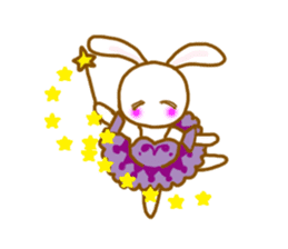 Ballerina Rabbit sticker #599599