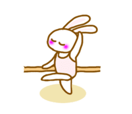 Ballerina Rabbit sticker #599601