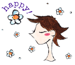 Urara-chan & Lala's Fluffy Everyday sticker #599685