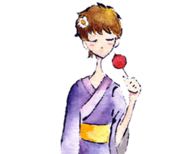 Urara-chan & Lala's Fluffy Everyday sticker #599688